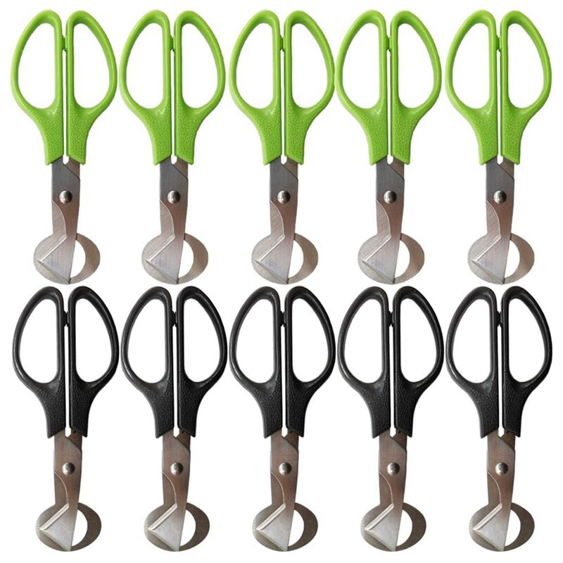 2u6 10PCS Quail Egg Scissors Quail Egg Shell Cutters Separator Small