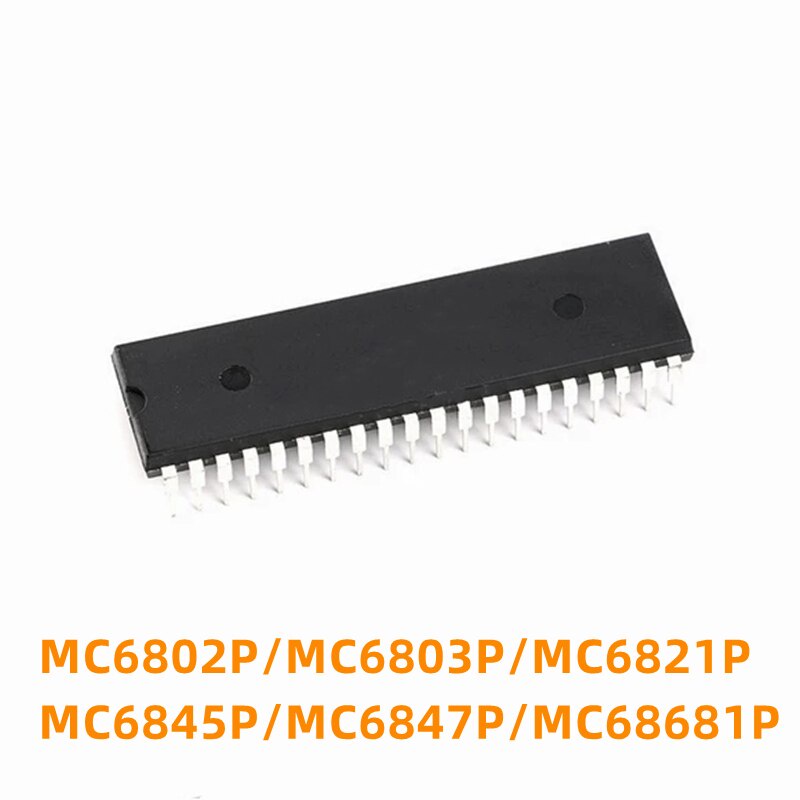 1PCS Spot MC6802P 6803 6821 6845 6847 MC68681P Microprocessor Chip DIP ...