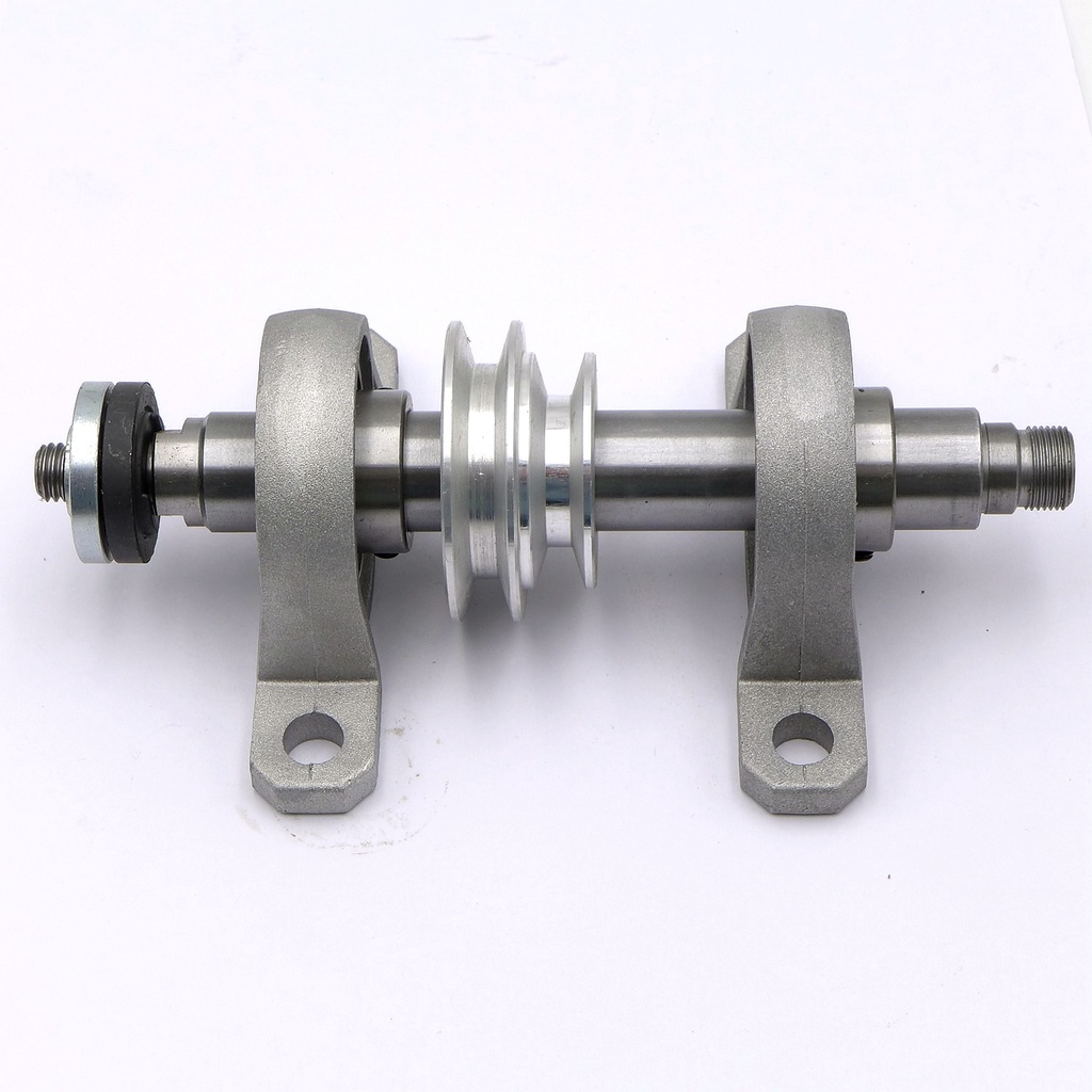 M14x1mm M14 Thread Spindle Shaft Bar Shank Pulley Bearing DIY Wood