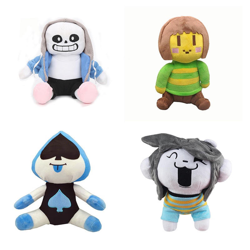 f49 Undertale Sans Plush Toy Papyrus Asriel Chara Toriel Ralsei Frisk ...