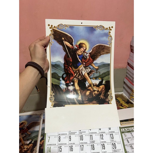 St. Michael Calendar 2024 Shopee Philippines