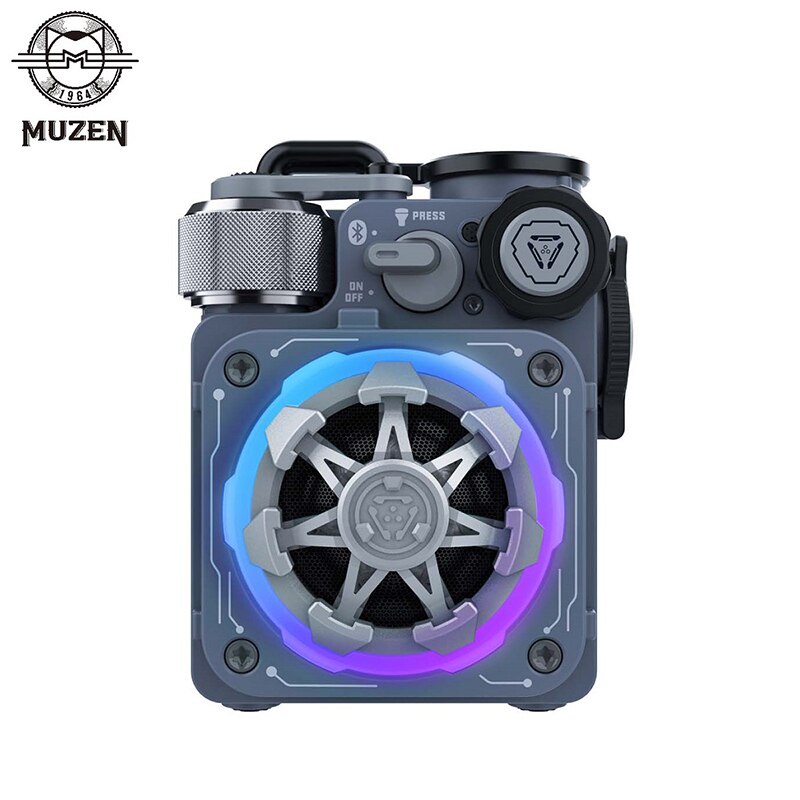 Muzen Bluetooth Speaker Cyber Cube Wireless Subwoofer Premium Fidget ...