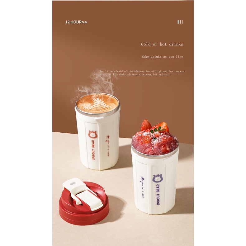 316 hindi kinakalawang na asero coffee thermos cup girls portable water