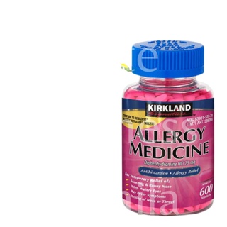 Kirkland Signature Allergy Medicine 25 mg., 600 Minitabs