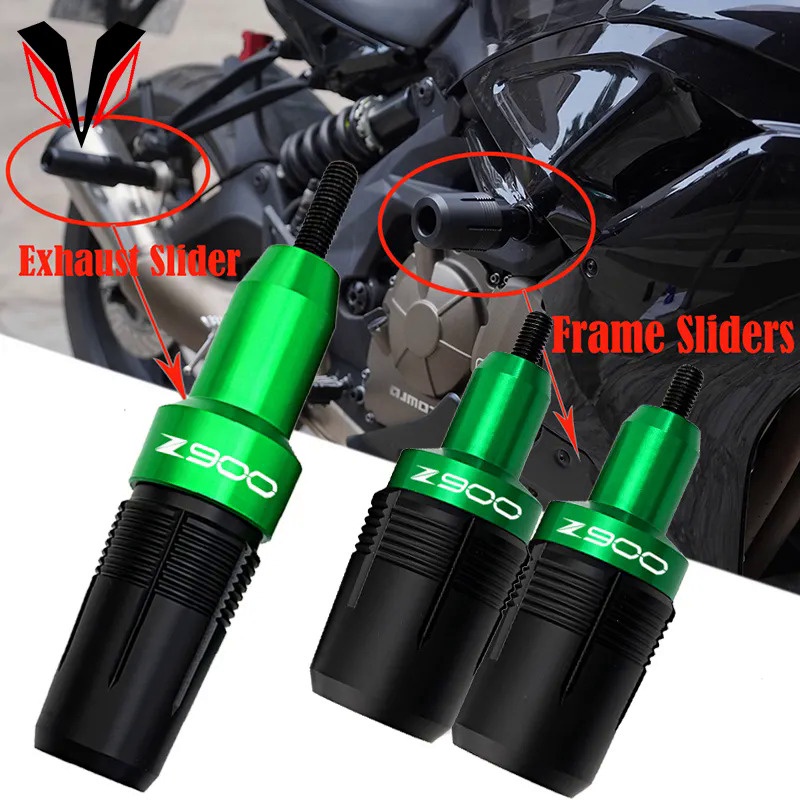 Frame Sliders For KAWASAKI Z900 RS SE Z 900 2022 2021 Motorcycle Parts Exhaust Slider Engine