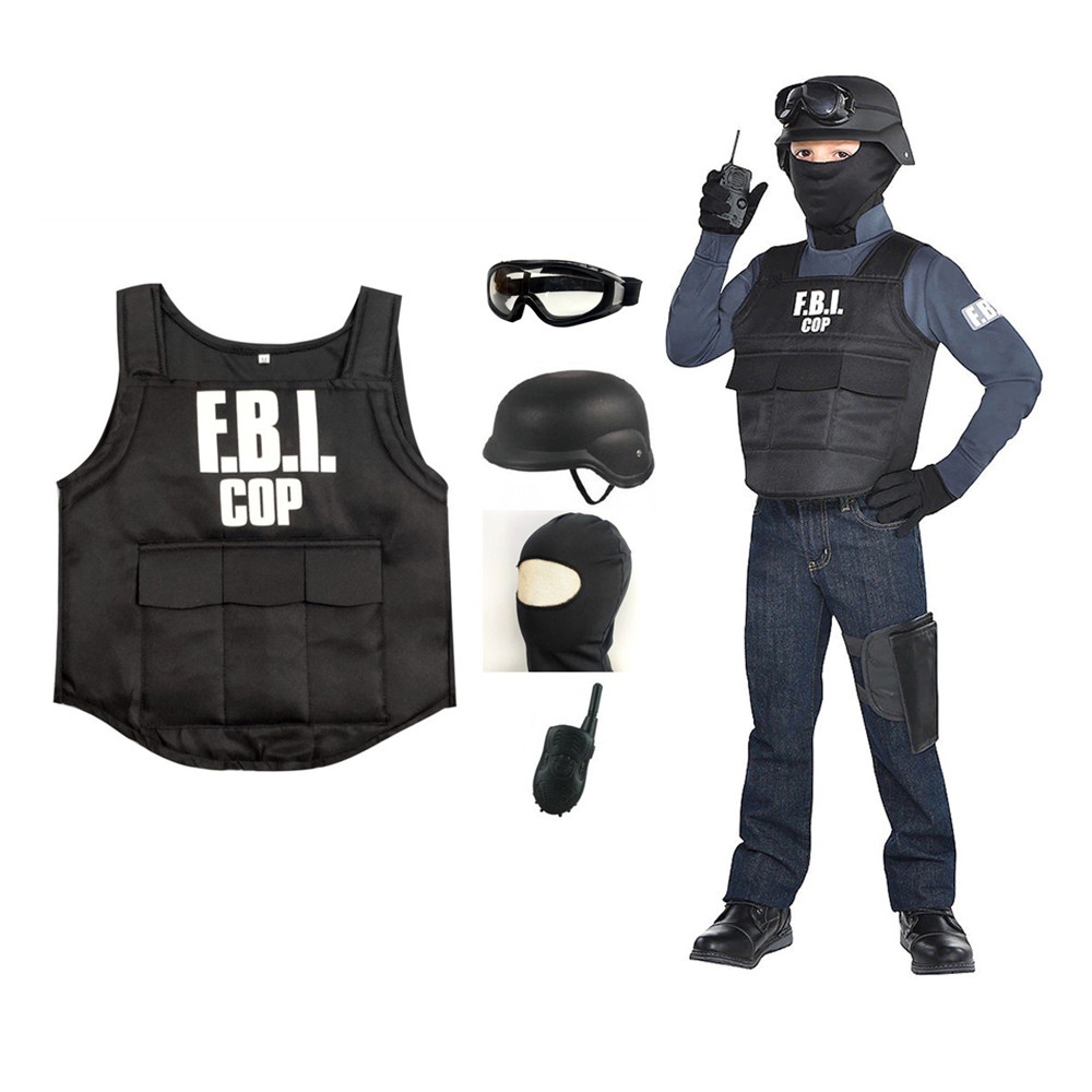 Traditional WearFBI Special Agent Uniform Bulletproof Vest Outfits ...