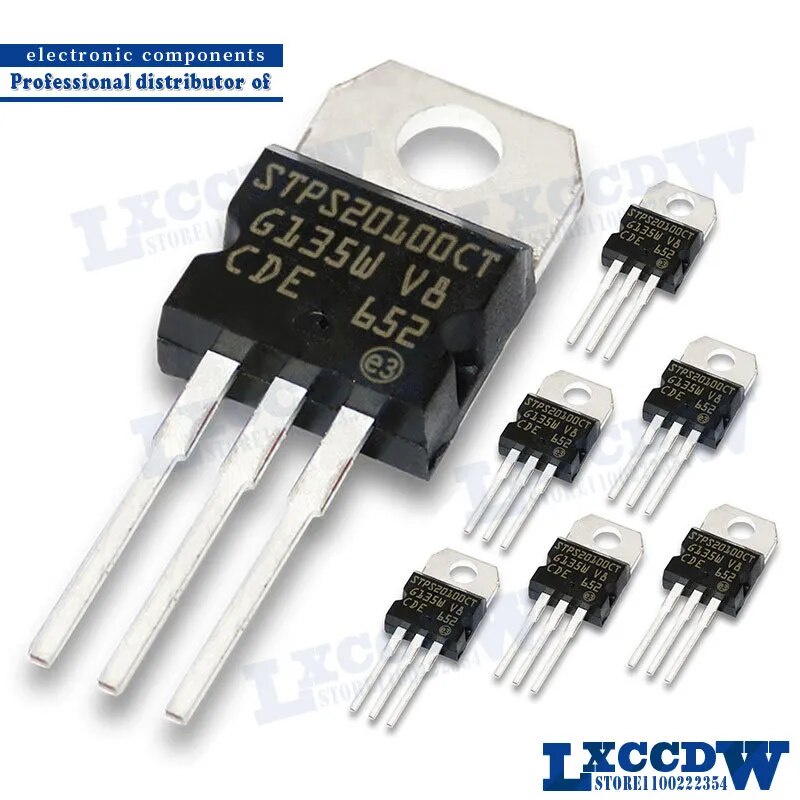 10 piezas STPS2045CT TO-220 STPS2045 STPS30150CT STPS20100CT ...