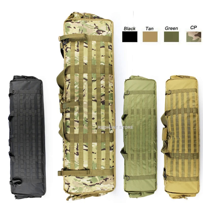 45inch Rifle Bag Outdoor Hunting Soft Rifle Case for Saw M249, AR15