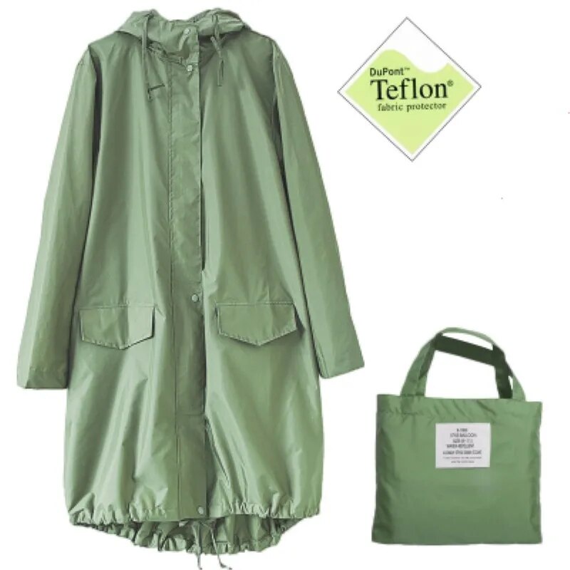 ☛Japanese And Korean Fashion Raincoats, Adult Outdoor Tourism Raincoats