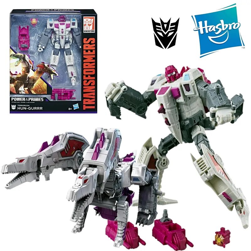 Hasbro Transformers Power of The Prime Terrorcon Hun-Gurrr 18Cm Voyager ...