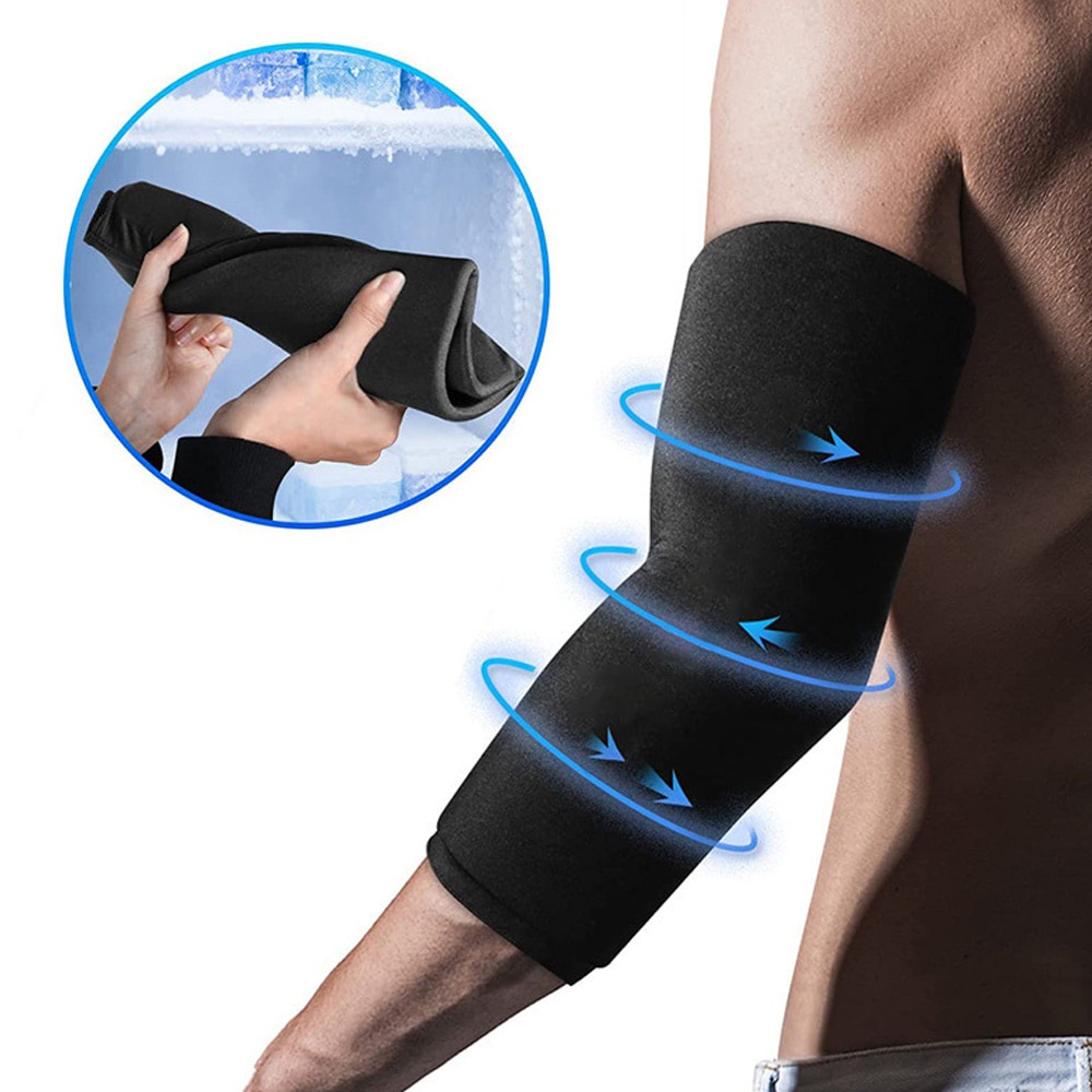 ۞Elbow & Knee Ice Pack Reusable Hot Cold Therapy Compress for