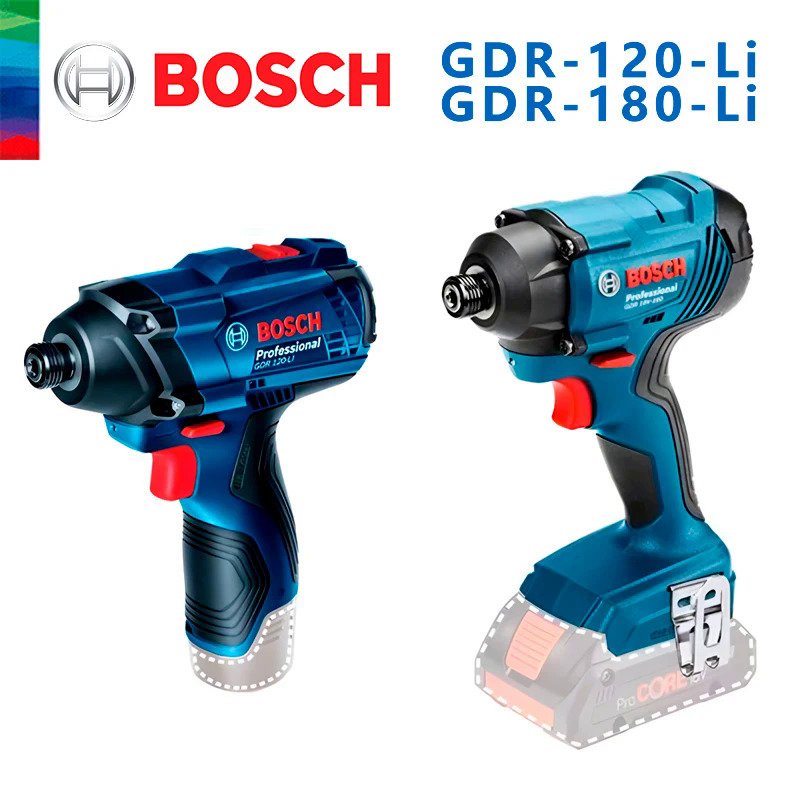 Bosch Rechargeable Impact Wrench GDR 120 LI 12V Driver Electrical