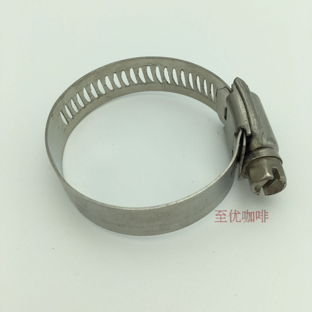 304 stainless steel hose clamp semiautomatic coffee machine water pipe