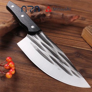 Nipiin 30cm Japanese Damascus Kitchen Knife Meat Professional Chef ...