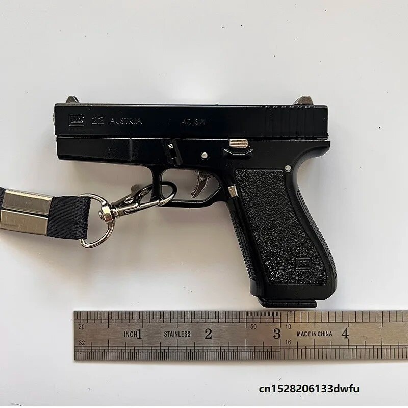 12.05 Glock 22 G22 Pistol Toy Gun Miniature Model Metal Shell