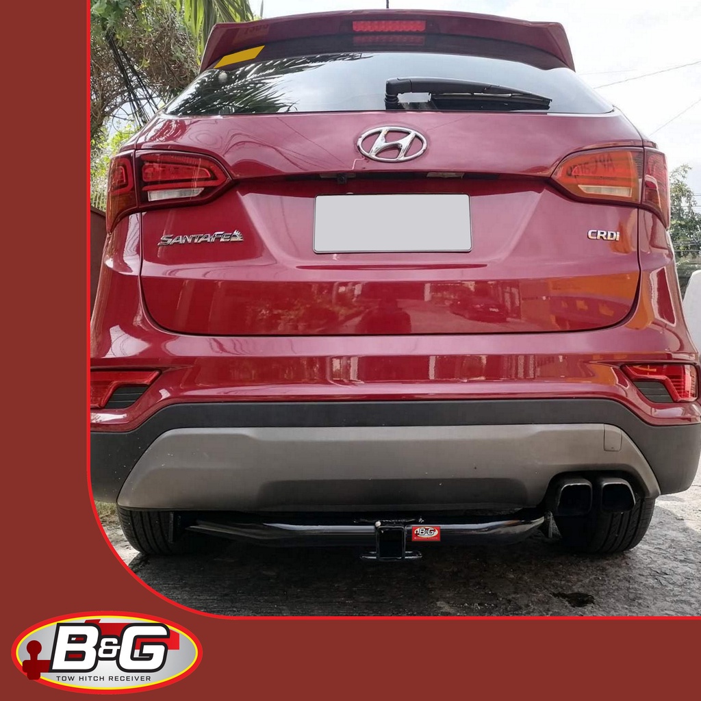 B&G Tow Hitch receiver for Hyundai Sta Fe Santa Fe 20132018 with free