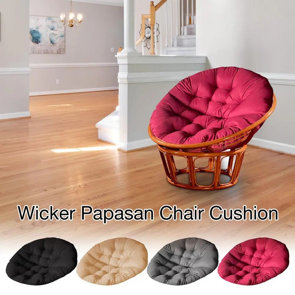 94k Wicker Papasan Chair Cushion Round Oversized Papasan Chair Pad