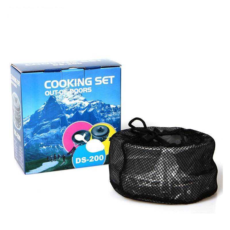 DS200 camping cookset (12 person) Shopee Philippines
