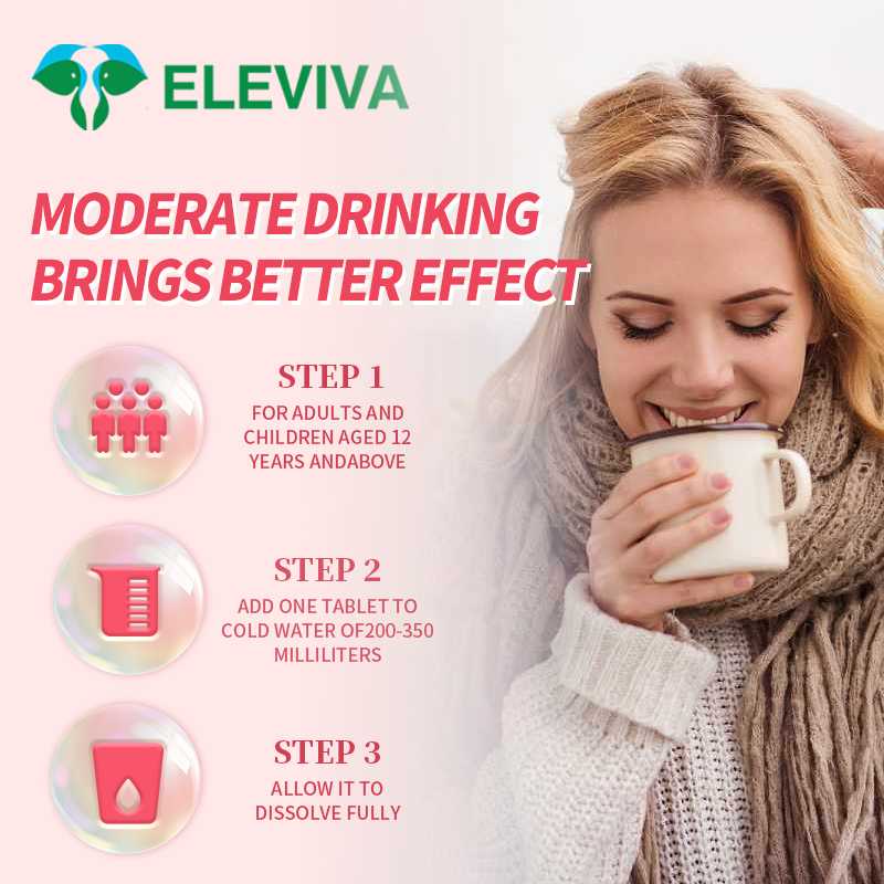ELEVIVA Glutathione With Collagen protein Drink Whitening Beauty