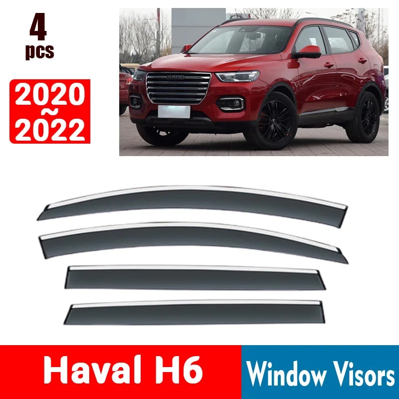 FOR Haval H6 20202022 Window Visors Rain Guard Windows Rain Cover