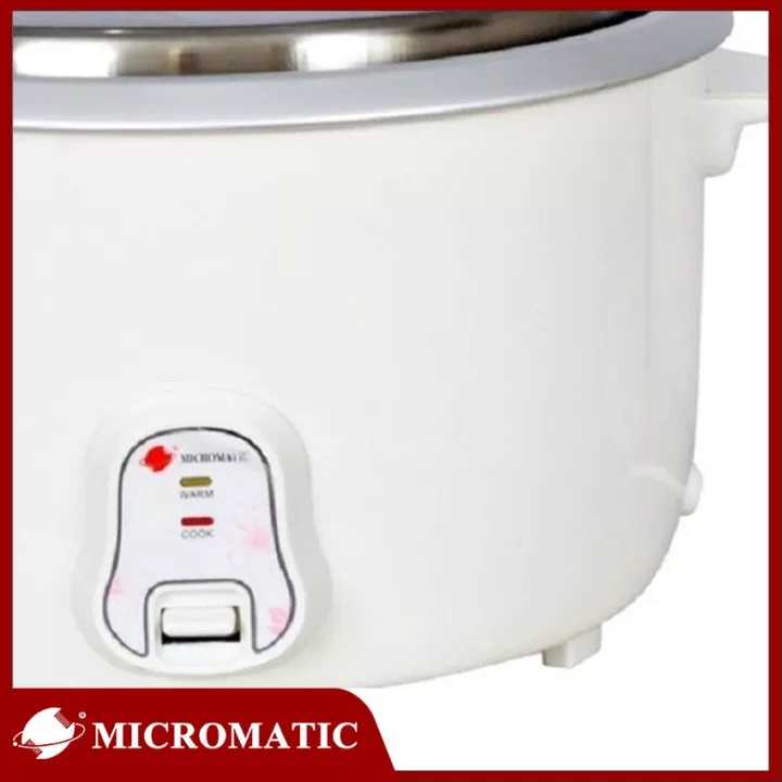 Micromatic Rice Cooker MRC50 7.8L 45cups Heavy Duty Rice Cooker MRC
