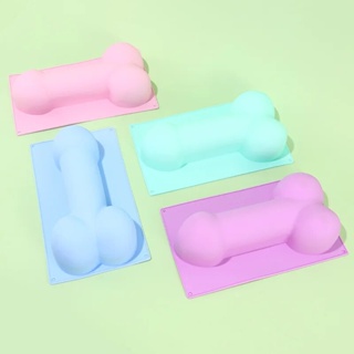 Sexy Penis Cake Tray Silicone Ice Cube Mold Funny Man Genital