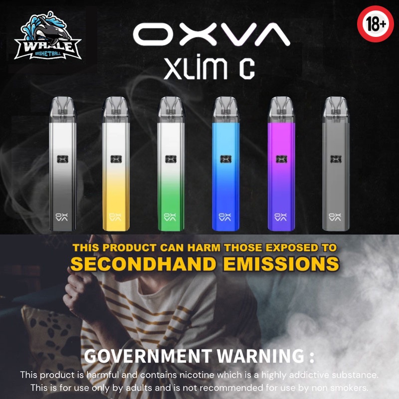 Oxva Xlim C Pod Kit 900mAh with FREE Lanyard inside the Box! | Shopee ...