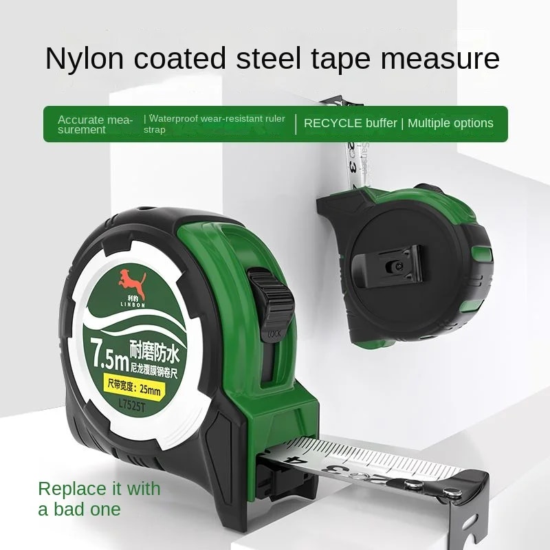 LINBON Portable steel tape measure high straightness 5 meters 7.5 ...