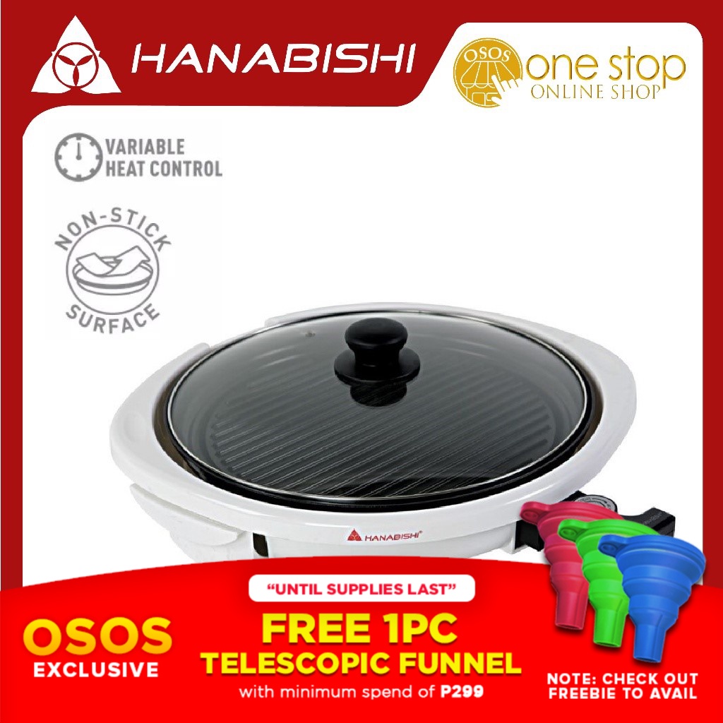 Hanabishi hotsell electric grill