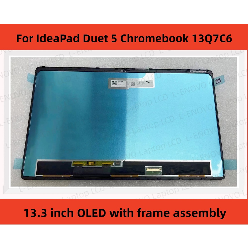 Écran Tactile LCD Pour Lenovo Yoga Duet 7-13IML05 - 13", Résolution 2160x1350 (neuf)