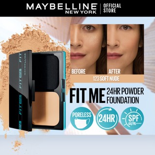 Maybelline New York Fit Me Matte+Poreless Liquid Foundation 123 - Soft Nude