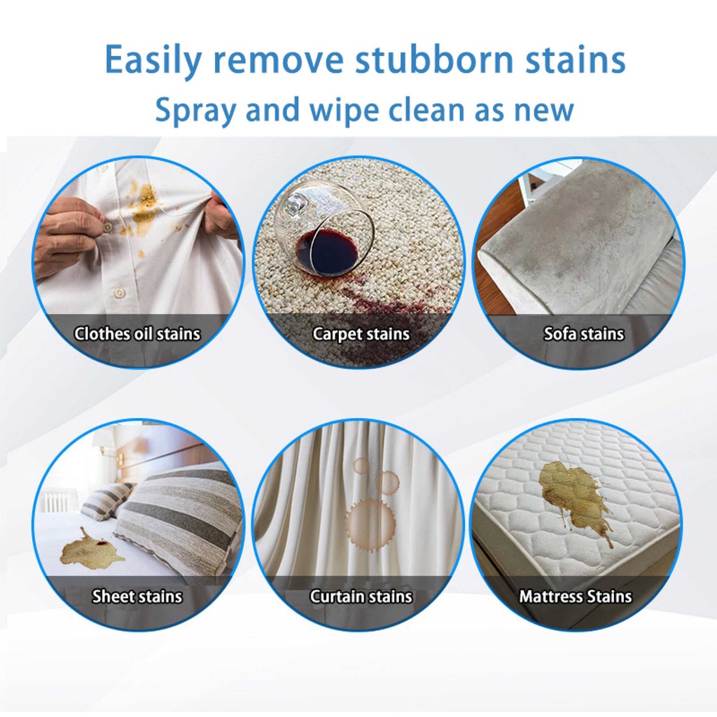 【Dry cleaning foam, any stain can be washed】WoMeiTuo Sofa Cleaner 500ML