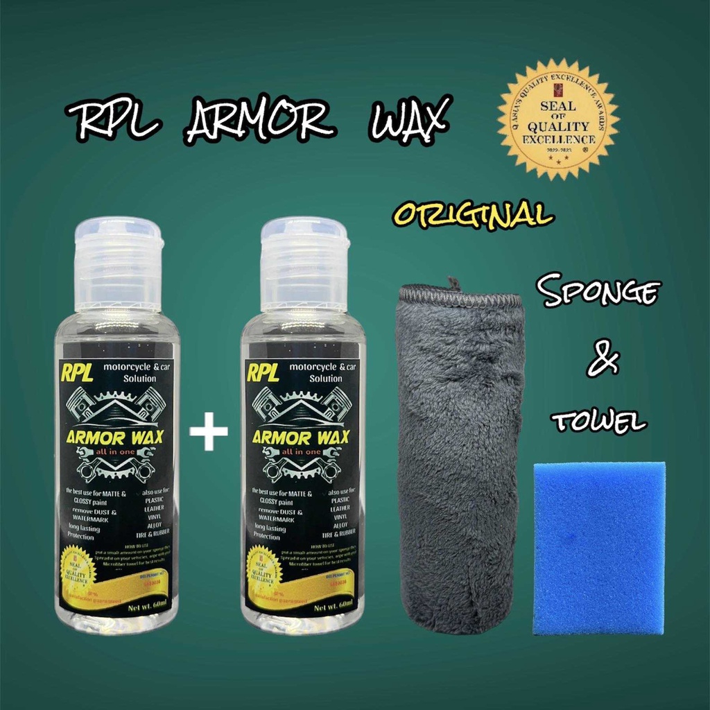 RPL ARMOR Wax buy 1 take 1 60ml | Shopee Philippines