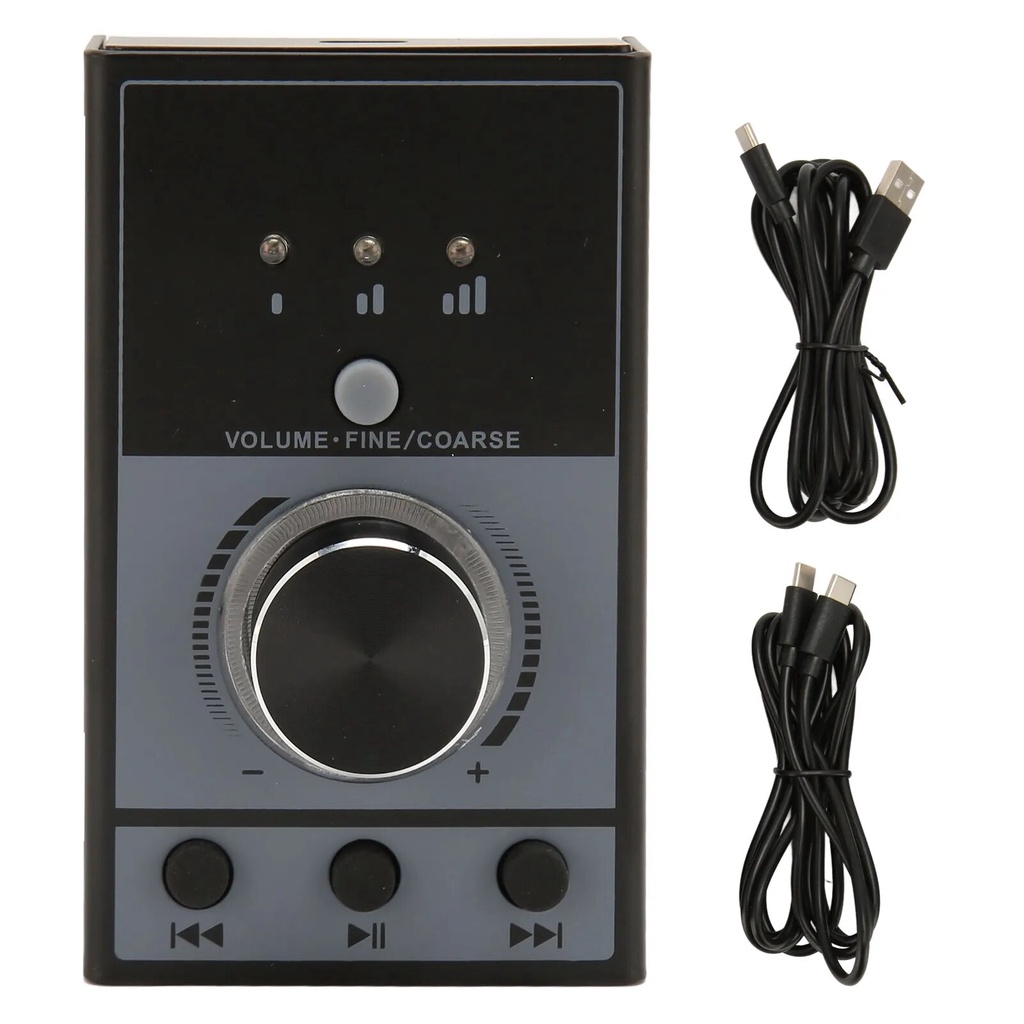 ~USB Volume Control Plug and Play 4 Skid Resistant Pads Iron USB Volume ...
