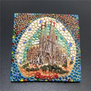 Fridge Magnet Travel Souvenirs Spain Gaudi Sagrada Familia Cathedral ...
