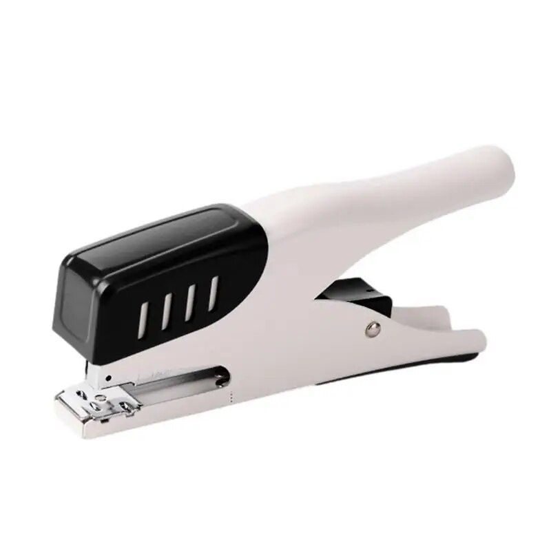 ⓞPlier Stapler Hand Held 25-Sheet Stapler Papers Stapling Machine Heavy ...