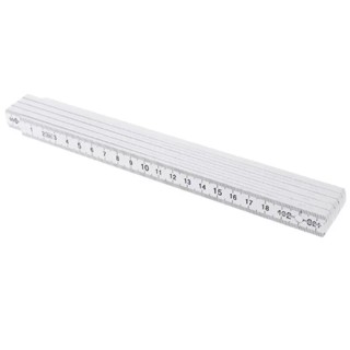 Folding Meter Stick with 10 Lock Joints Plastic Foldable Ruler for ...