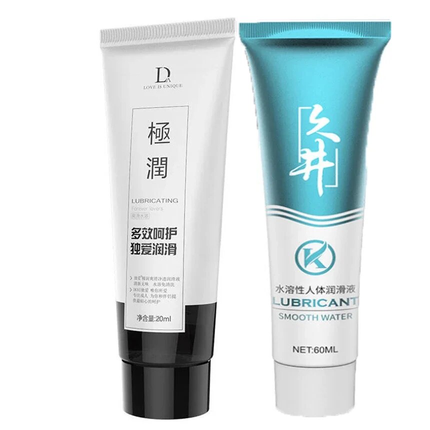 ☊60ML Water Based Lubricants for Sex Anal Silk Touch Lubrication Easy To Clean Gel Enhance Lube