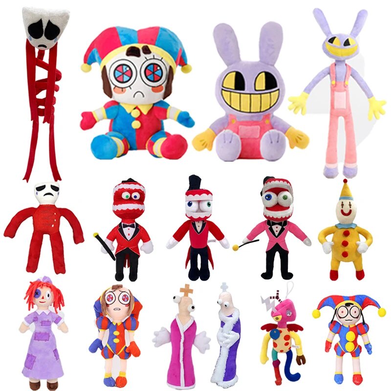 The Amazing Digital Circus Clown Plush Toy The Amazing Digital Circus ...