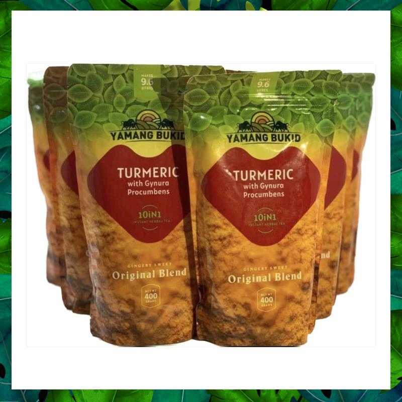 Yamang Bukid Turmeric 10 in 1 Herbal Tea 400g Shopee Philippines