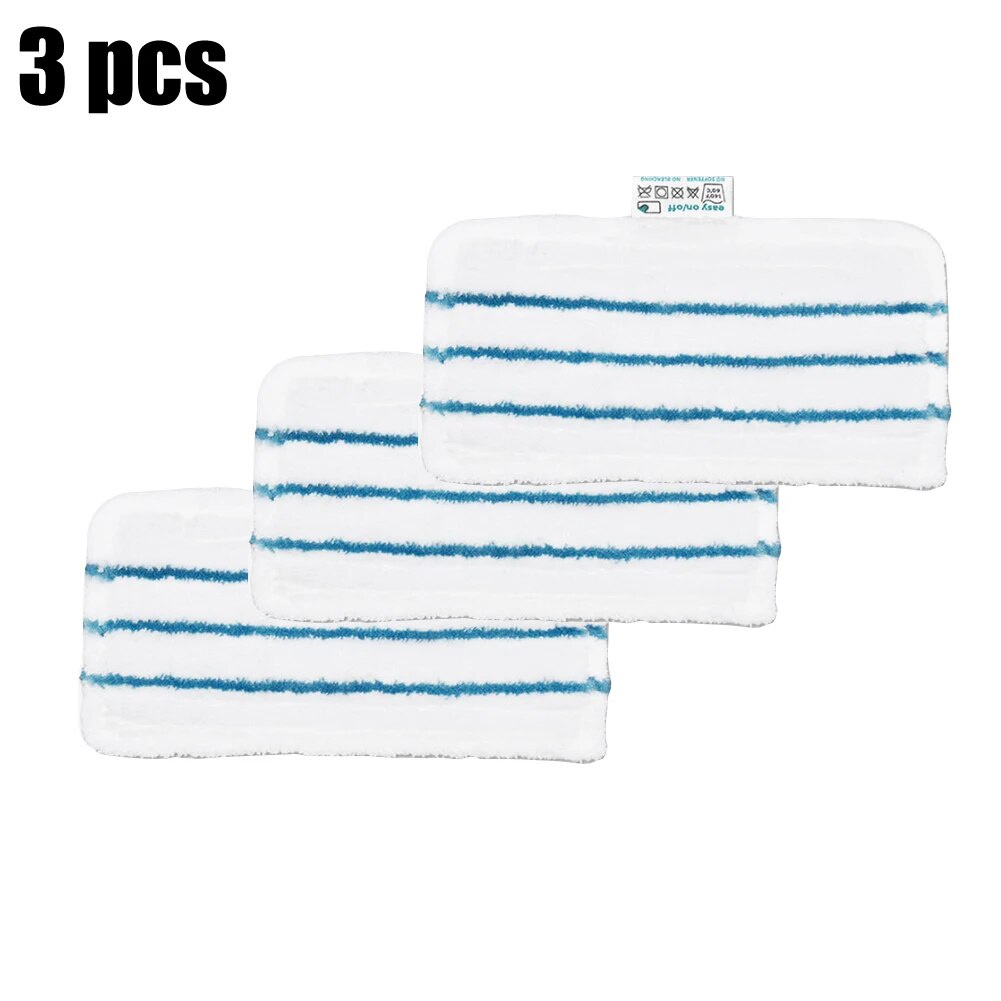 ⓥ3Pcs Washable Microfibre Steam For Beldray BEL01097 Mop Pads Steam