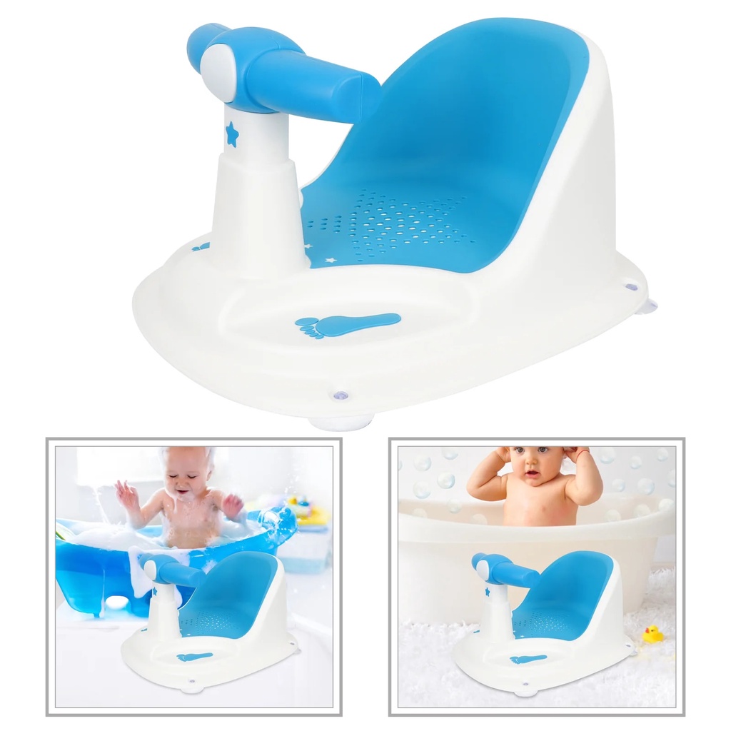 ๑Bath Tub Baby Seat 6 12 Months Sit Infant Toddler Bathtub Chair Shower