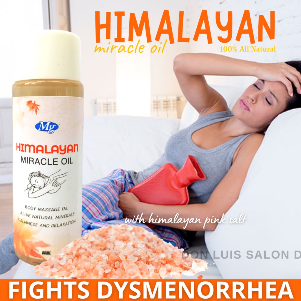 [DONLUISSALON] HIMALAYAN MIRACLE OIL with Pink Himalayan Salt Crystal