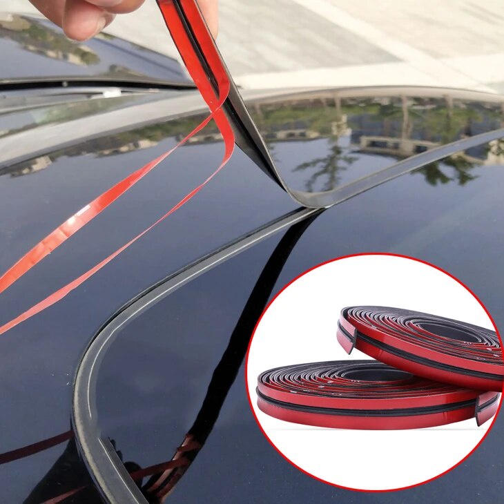 143 Car Window Edge Windshield Roof Rubber Sealing Strip For Ford Focus ...