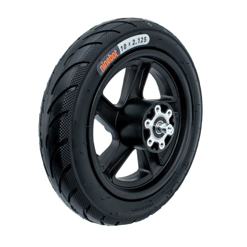 ♝Original Rear Wheel For Ninebot KickScooter F20 F30 F40 Electric Scooter Rear Tire Assembly Acc