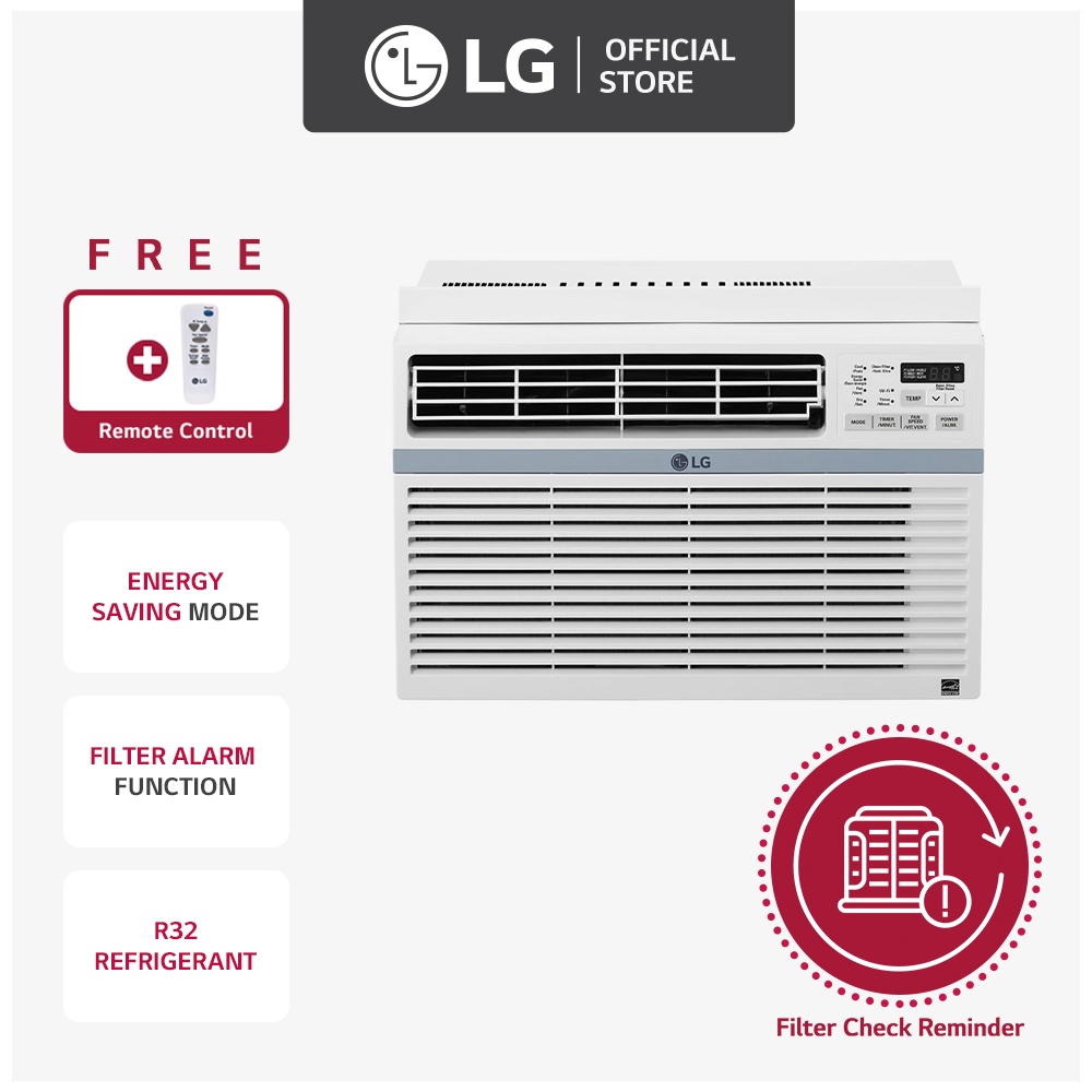 LG Window Type Aircon NonInverter 2HP LA200FC Clean Filter Indicator