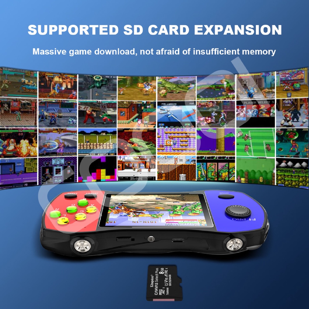 APPO F1 PRO Game Console Retro Video Game Console 1660 Games 4K HD