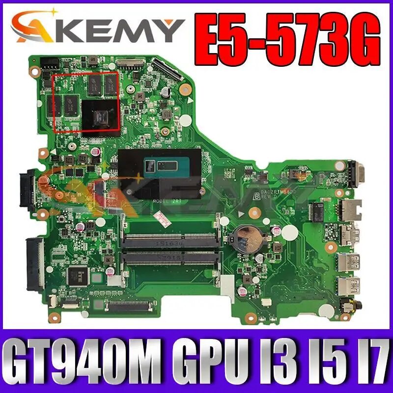 18z E5 573g Da0zrtmb6d0 Motherboard Gt920m Gt940m Gpu I3 I5 I7 4th Gen