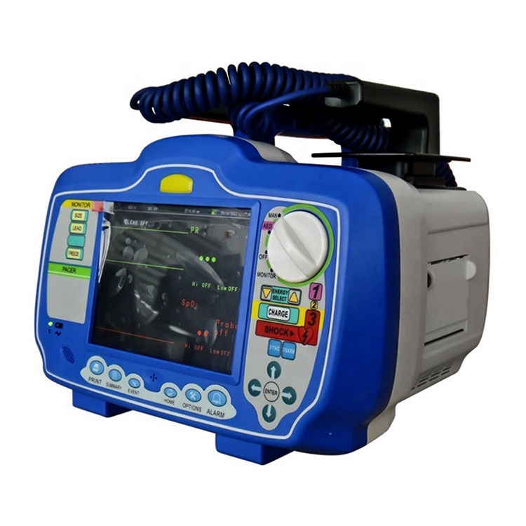 YS-DM7000 Medical Instrument Aed Defibrillator Portable Automated ...