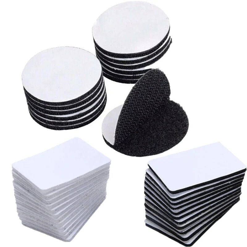 60mm 40mm Dots Stickers Black White Adhesive Tape Self Adhesive ...